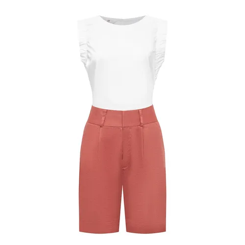 Áo Kiểu Nữ F2 Fashion & Freedom Kate AK613-T-S-1023 Màu Trắng Size S