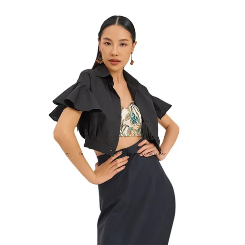 Áo Kiểu Nữ F2 Fashion & Freedom Kate The Art Of Styling AK606-D-S-0923 Màu Đen Size S