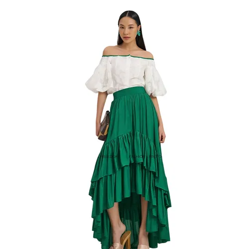 Áo Kiểu Nữ F2 Fashion & Freedom The Art Of Styling AK604-T-S-0923 Màu Trắng Size S
