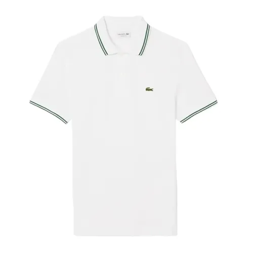 Áo Polo Nam Lacoste Regular Fit PH2743 001 Màu Trắng Size 5