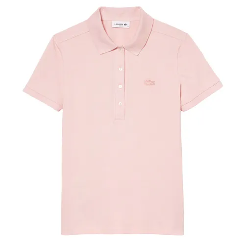 Áo Polo Nữ Lacoste Slim Fit Stretch Polo LA25POLOOR Màu Hồng Size 44