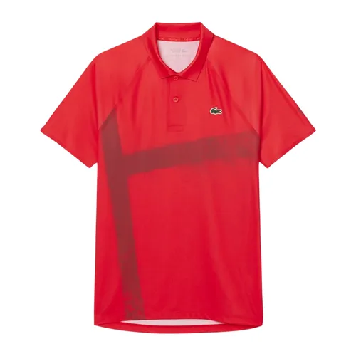 Áo Polo Nam Lacoste Tennis x Novak Djokovic On Court DH8959 - ZBG Màu Đỏ Size 4