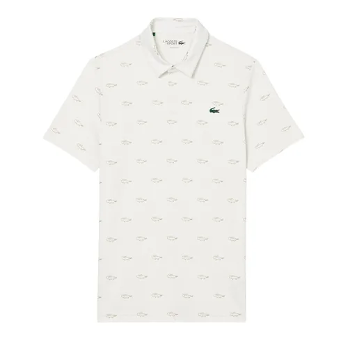 Áo Polo Nam Lacoste Ultra-Dry DH5175 - 4KF Màu Trắng Họa Tiết Size 3