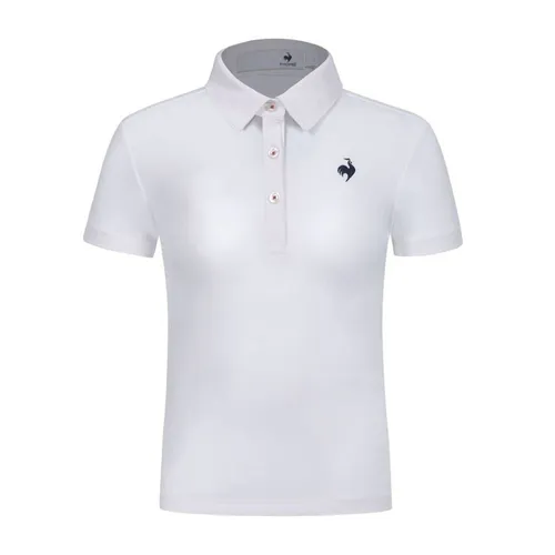 Áo Polo Nữ Le Coq Sportif LG6SHS12LV-WH00 Màu Trắng Size S
