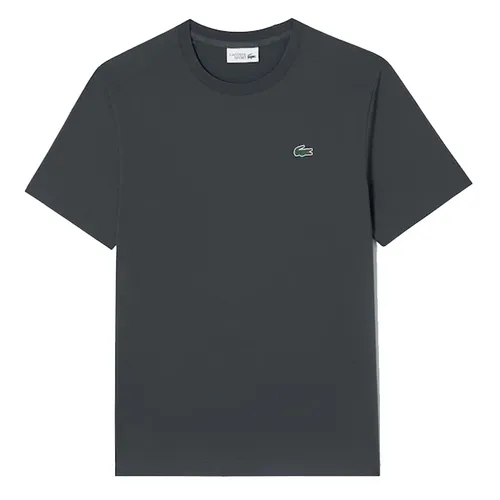 Áo Thun Nam Lacoste Imported Cooling T-shirt TH350E-050 Màu Xám Đen&nbsp;Size 3