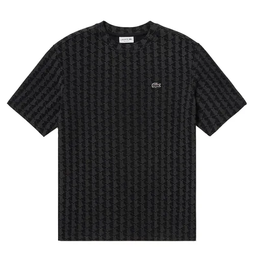 Áo Thun Nam Lacoste Indigo Pique Knit T-Shirt TH2787 - 031 Màu Đen Size 4