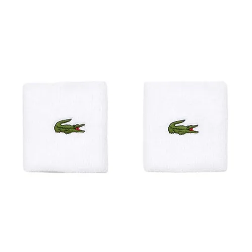 Băng Đeo Cổ Tay Lacoste Sport Stretch Cotton Jersey Wristband RL9272-001 Màu Trắng