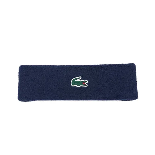 Băng Đô Lacoste Logo Headband Bleu Marine RL7569-166 Màu Xanh Navy