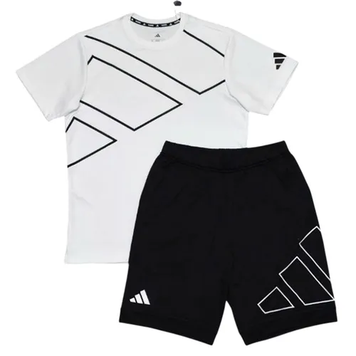 Bộ Thể Thao Nam Adidas White/ Black Màu Trắng Đen Size S (Form Á)