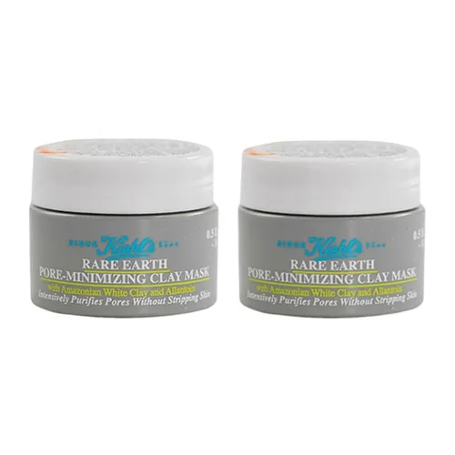 Combo 2 Hũ Mặt Nạ Đất Sét Kiehl's Rare Earth Pore Cleansing Masque Mini (14ml x 2)