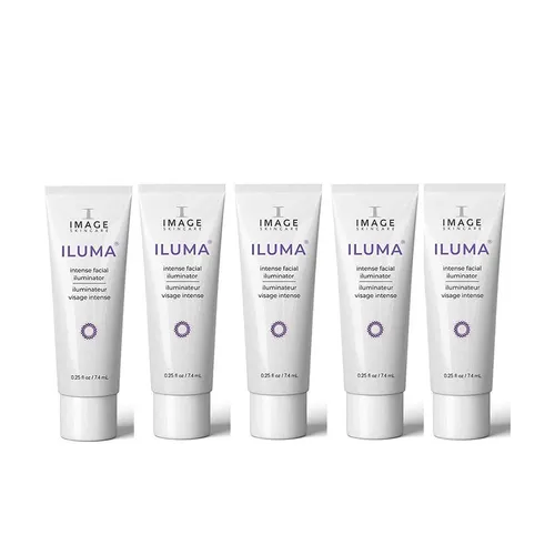 Combo 5 Tuýp Serum Hỗ Trợ Giảm Nám Trắng Da Image Iluma Intense Facial Illuminator Mini (5 x 7.4ml)