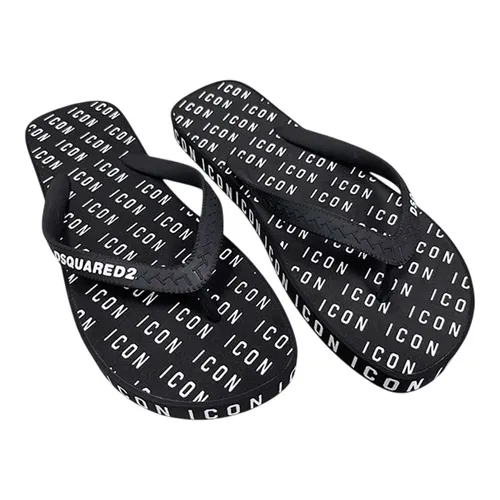 Dép Dsquared2 Flip Flop Icon FFM0001 17208243 2124 Màu Đen Size 39