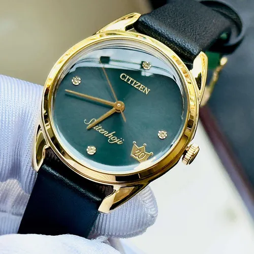 Đồng Hồ Nữ Citizen Rikkai 27mm Green Dial Limited Edition Màu Xanh