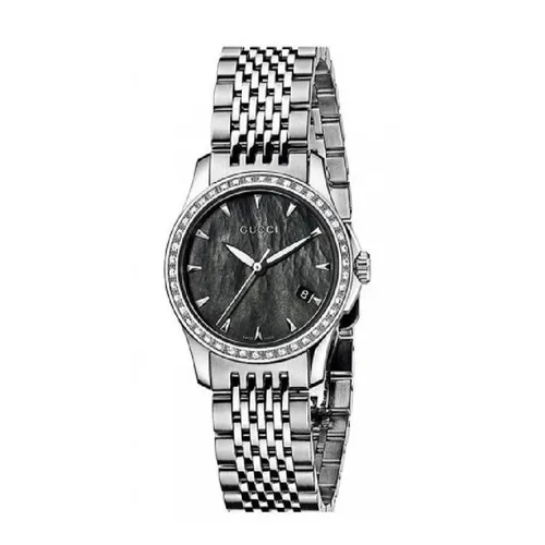 Đồng Hồ Nữ Gucci G-Timeless Quartz Watch YA126507 Màu Bạc