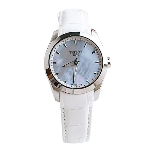 Đồng Hồ Nữ Tissot Couturier Lady Quartz Mother Of Pearl T035.246.16.111.00 (T0352461611100) Màu Trắng