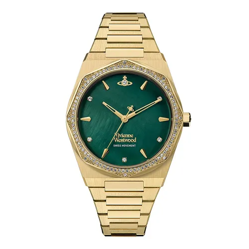 Đồng Hồ Nữ Vivienne Westwood Charterhouse VV244QGRGD 34mm Màu Vàng Gold