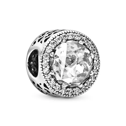 Hạt Vòng Charm Nữ Pandora Sparkling Clear Bracelet Moments Bracelets Màu Bạc Trắng