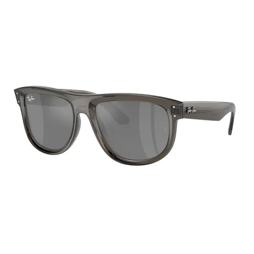 Kính Mát Rayban Boyfriend Reverse Sunglasses RBR0501S 6707GS 56-18 Màu Xám