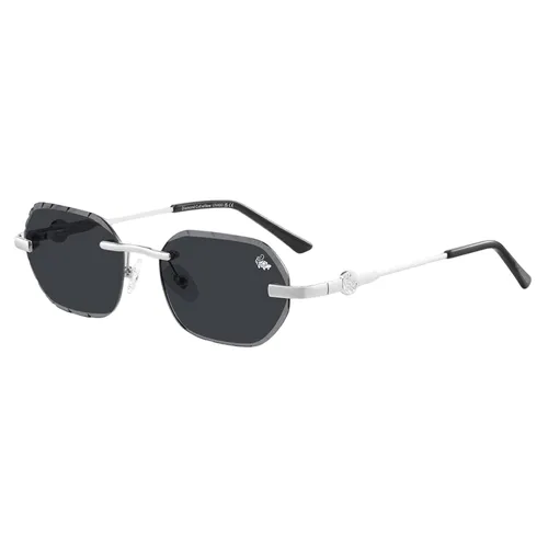 Kính Mát Unisex Belvoir&Co Diamond Cut Willow Black-Silver Màu Bạc Đen Size 53