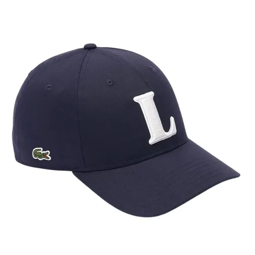 Mũ Lacoste Unisex 3D Embroidered Baseball Cap RK0342 HDE Màu Xanh Navy