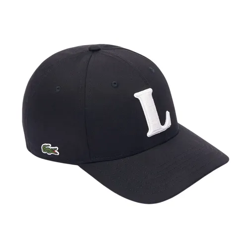Mũ Lacoste Unisex 3D Embroidered Baseball Cap RK0342031 Màu Đen