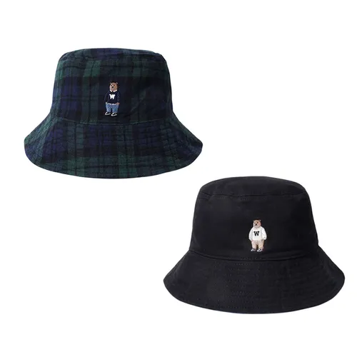 Mũ WHOAU Bucket WHACC4743A Hai Mặt Màu Xanh Đen