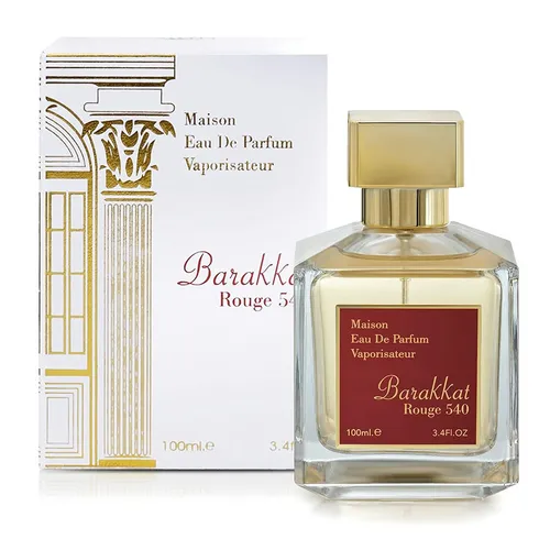 Nước Hoa Unisex Fragrance World Maison Eau De Parfum (EDP) Vaporisateur Barakkat Rouge 540 100ml
