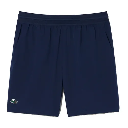 Quần Short Nam Lacoste Sport Ultra Dry Stretch Tennis GH9961 - 166 Màu Xanh Navy&nbsp;Size 3