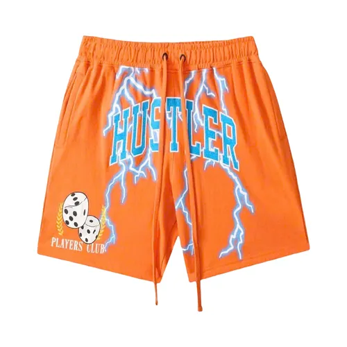 Quần Short Nam Reason Salmon Hoạ Tiết RSPI83 Màu Cam Size S