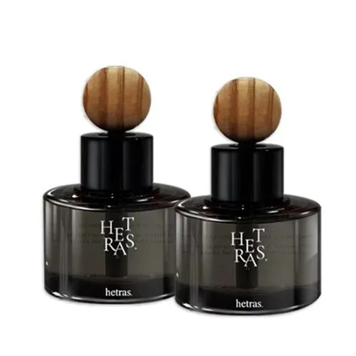 Set Nước Hoa Ô Tô Hetras Hotel Wood + Black Cherry Thơm Lâu (2 x 77ml)