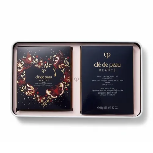 Set Phấn Nước Cushion Clé De Peau Dewy Butterfly Kisses (1 Case + 2 Lõi)