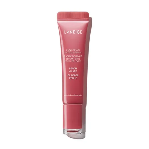 Son Dưỡng Laneige Glaze Craze Tinted Lip Serum Peach Glaze Màu Cam Đào 12g