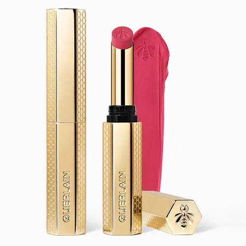 Son Lì Guerlain Kisskiss Honey-Infused Intense Lipstick 357 Sweet Cosmos Màu Hồng Cánh Sen