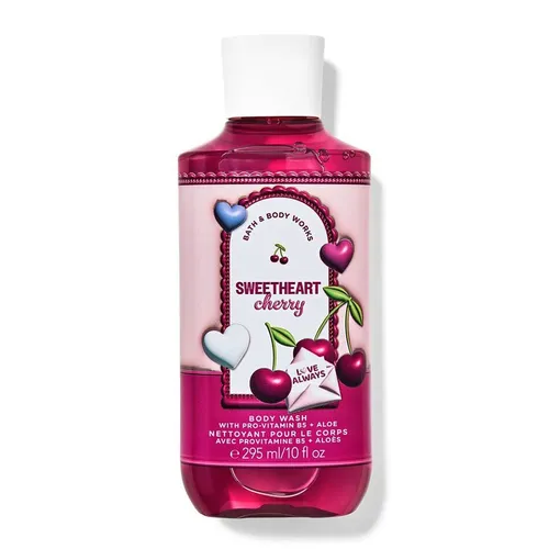 Sữa Tắm Bath & Body Works Sweet Heart Cherry Body Wash 295ml Nhẹ Nhàng