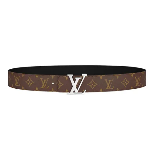 Thắt Lưng Nam Louis Vuitton LV Initiales Reversible Belt M9821U Bản 40mm Màu Nâu/Đen Size 90
