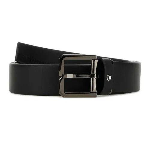 Thắt Lưng Nam Montblanc Belt 35mm Màu Đen