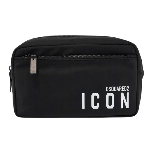 Túi Cầm Tay Nam Dsquared2 Clutch Bag BYM0064 11708210 M063 Màu Đen