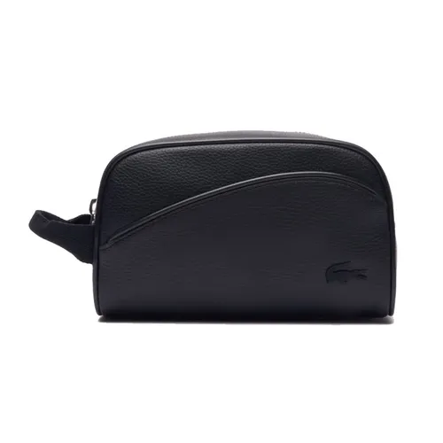 Túi Cầm Tay Nam Lacoste Angy Mesh Pocket Vanity Bag NH4560-000 Màu Đen