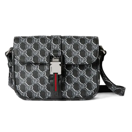 Túi Đeo Chéo Nam Gucci Super Mini Shoulder Bag 'Grey' ‎800313-AADYJ-8846 Màu Xám