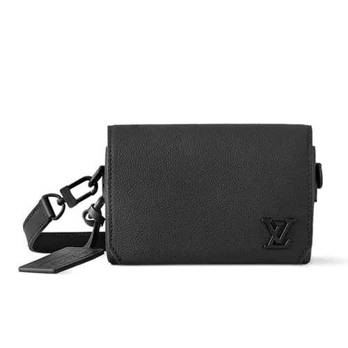 Túi Đeo Chéo Nam Louis Vuitton LV M82085 Fastline Wearable Wallet Màu Đen