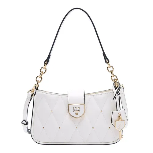 Túi Đeo Vai Nữ Lyn Hera Athella S Shoulder Bag L26SBWC001 Ivory Màu Trắng