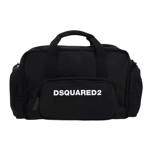Túi Trống Dsquared2 Sac De Voyage Noir DFM001911702174M063 Màu Đen