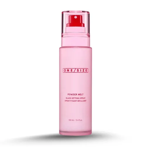 Xịt Khóa Nền Căng Bóng Lâu Trôi One/Size Powder Melt Glass Setting Spray 100ml