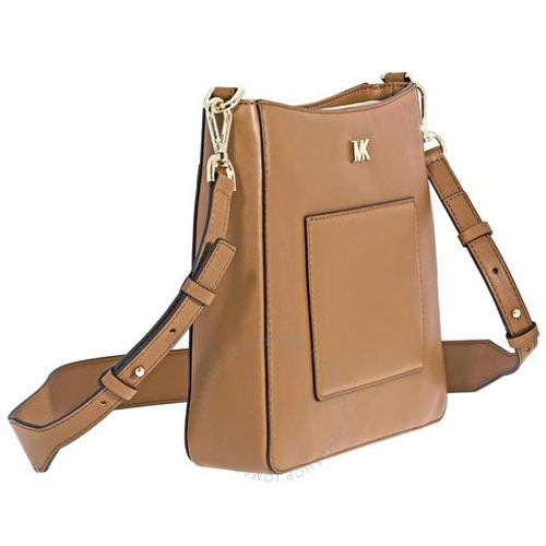 Túi Đeo Chéo Michael Kors MK Gloria Leather Messenger Bag- Acorn Màu Nâu-5