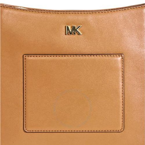 Túi Đeo Chéo Michael Kors MK Gloria Leather Messenger Bag- Acorn Màu Nâu-1