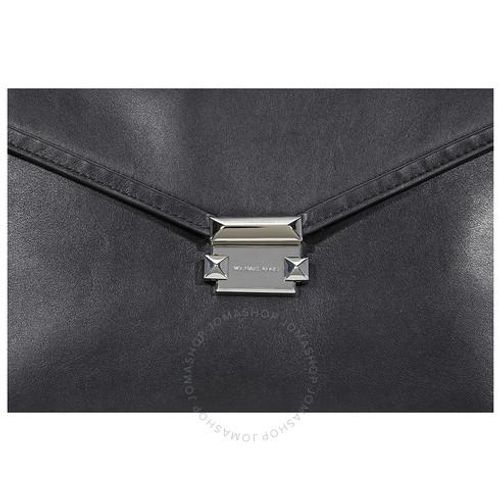 Túi Đeo Chéo Michael Kors MK Whitney Large Leather Satchel- Black Màu Đen-5