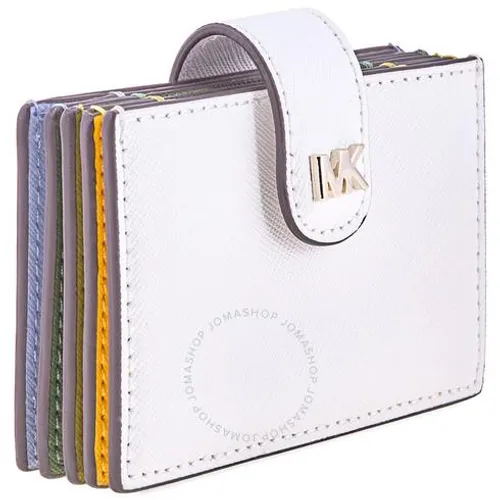 Ví Cầm Tay Michael Kors MK Ladies Card Case Jet Set Travel Optic White Card Case Màu Trắng