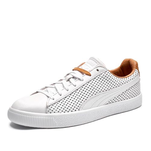 Giày Thể Thao Puma Clyde Colorblock 2 (Trắng) Size 39