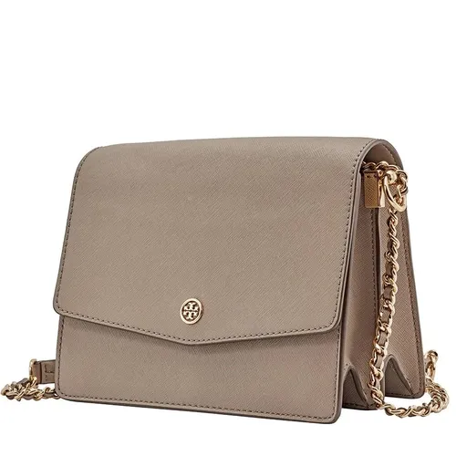 Túi Đeo Chéo Tory Burch Robinson Convertible Shoulder Bag  Màu Nâu