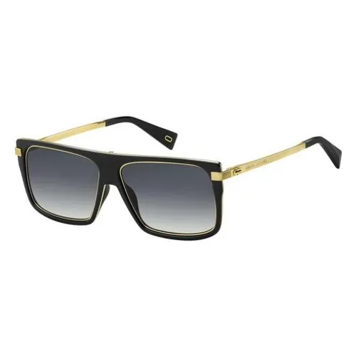 Kính Mát Marc Jacobs Men's Black Rectangular Sunglasses 499678